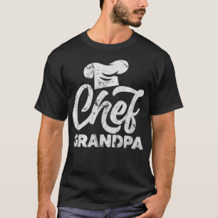 Koch Mens Opa Großvater Kochen T-Shirt