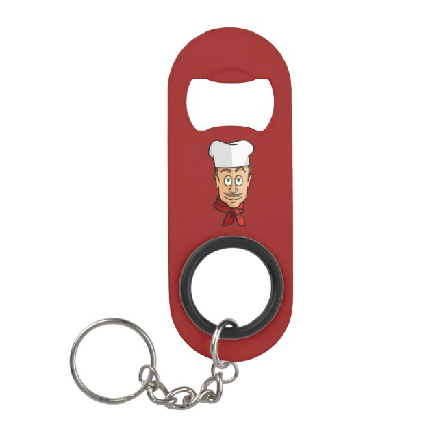 Koch Mini Flaschenöffner (Vorderseite)