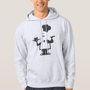 Koch mit einer Schüssel Suppe Hoodie