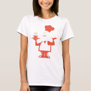 Koch mit einer Schüssel Suppe T-Shirt