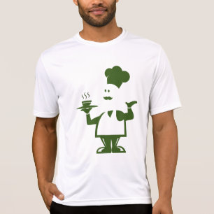Koch mit einer Schüssel Suppe T-Shirt
