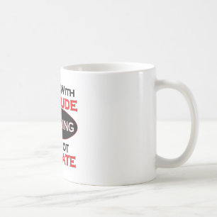 Koch mit Haltung Tasse
