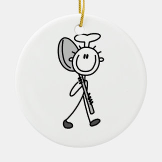 Koch mit Löffel Keramikornament
