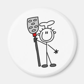 Koch mit Spatula Magnet