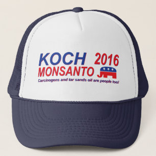 Koch Monsanto Hut 2016 Truckerkappe
