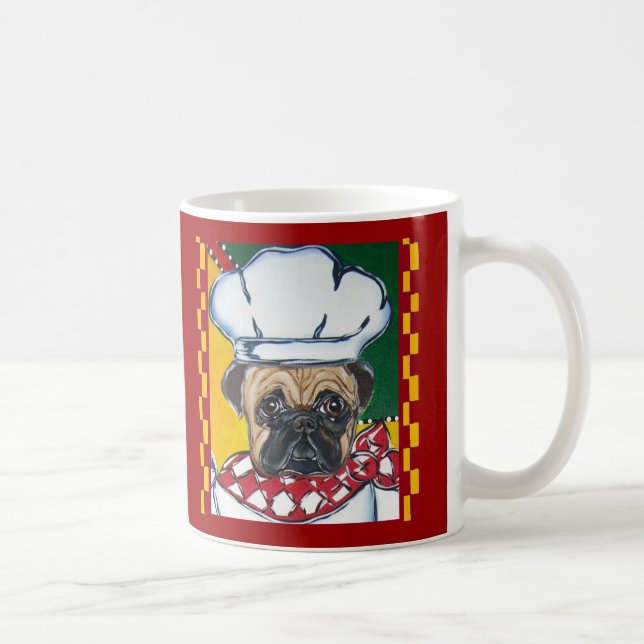 Koch Mops Tasse (Rechts)