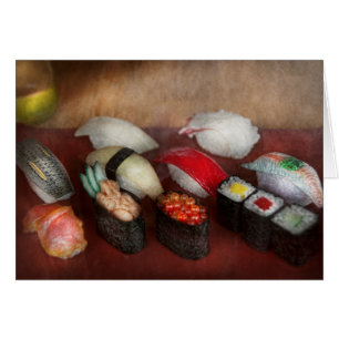 Koch - Nahrung - oh, aß ich Sushi gestern Abend