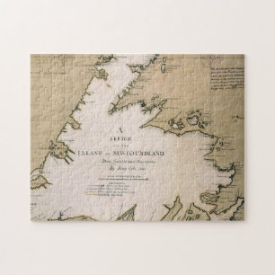 KOCH: NEUFUNDLAND, 1763 PUZZLE