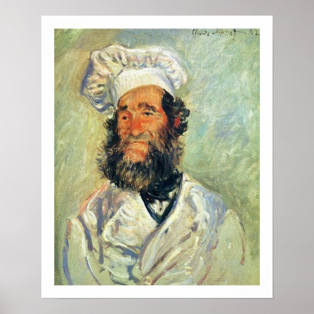 Koch Père Paul von Claude Monet Poster (Vorne)