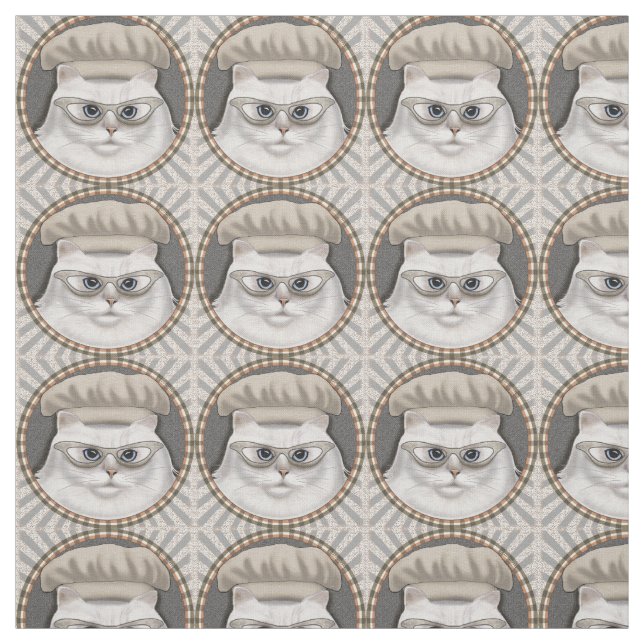 Koch Persian Cat Stoff (Muster)