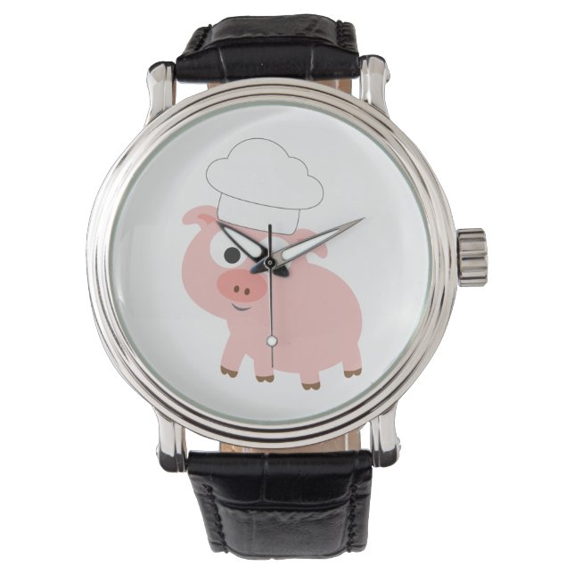 Koch Pig Armbanduhr (Vorderseite)