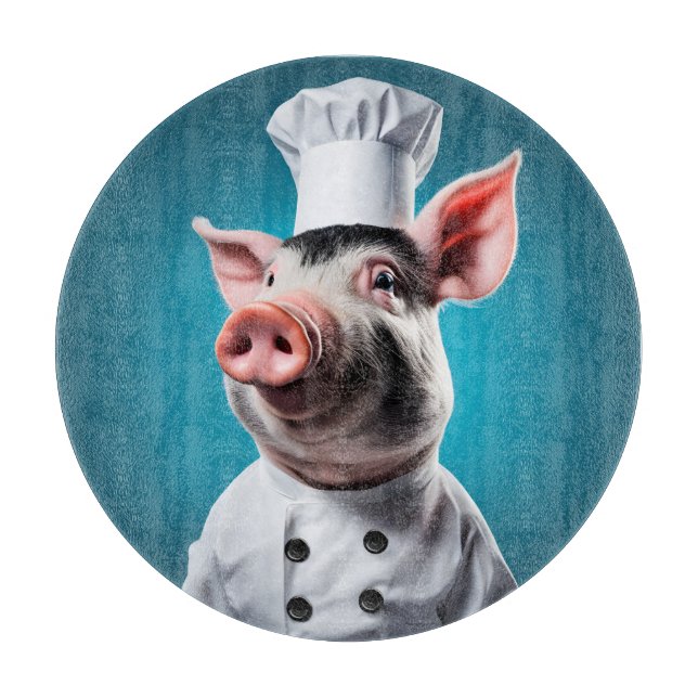 Koch Pig Schneidebrett (Vorderseite)