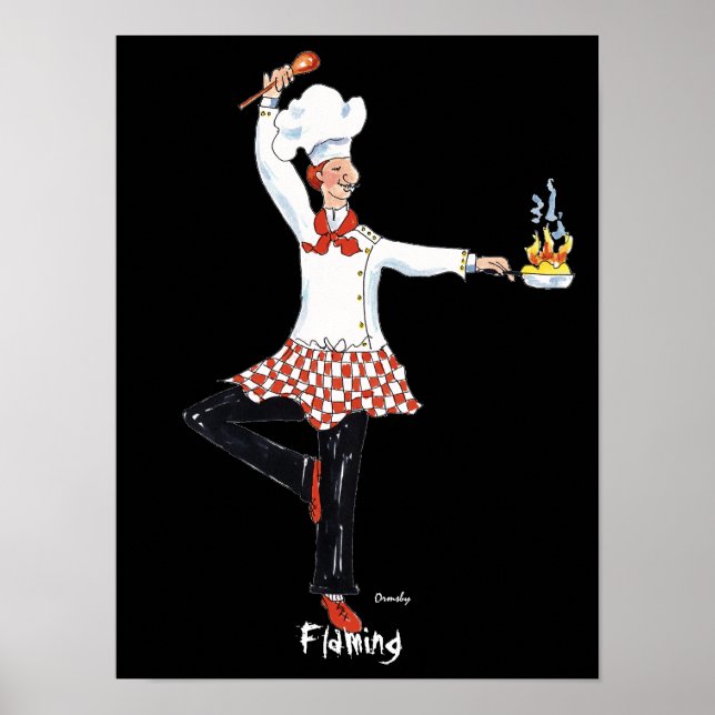 Koch-Poster Poster (Vorne)