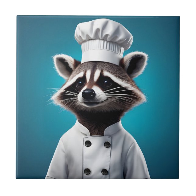 Koch Raccoon Fliese (Vorderseite)