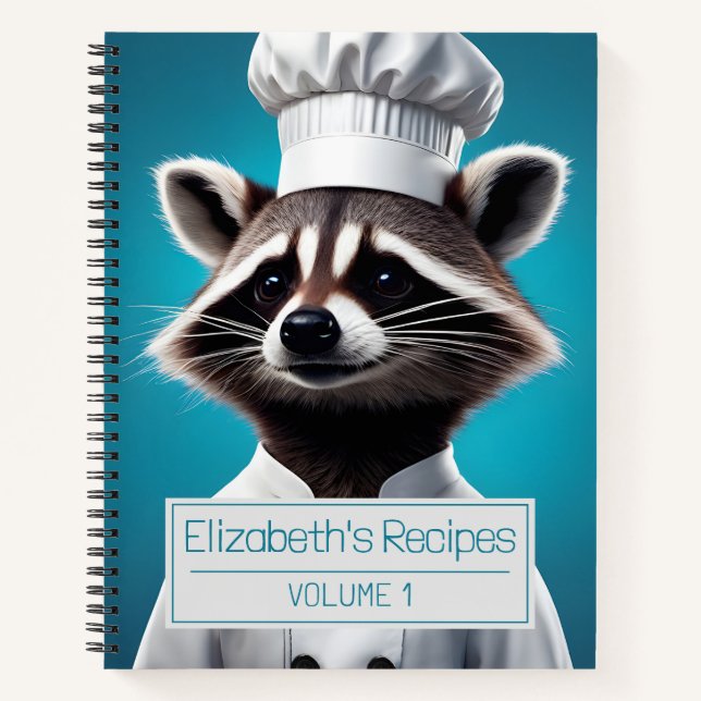 Koch Raccoon Rezept Buch (Vorderseite)