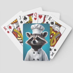 Koch Raccoon Spielkarten
