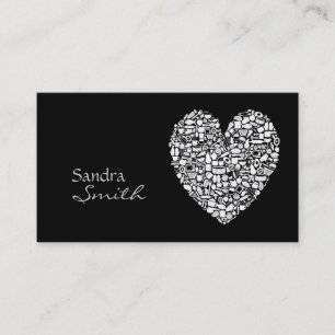 Koch Restaurant Eigentümer/Manager Business Card Visitenkarte