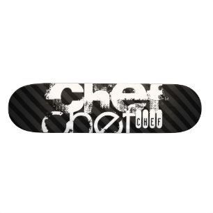 Koch; schwarz und dunkelgraue Streifen Skateboard