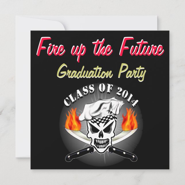 Koch Skull 2 Einladung (Vorderseite)