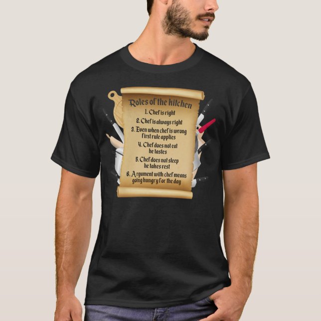 Koch Spaß  T-Shirt (Vorderseite)