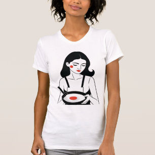 Koch - T - Shirt der Frau