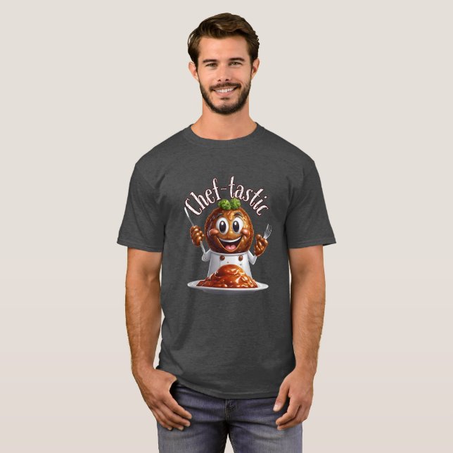 Koch-Tastic-Meatball-Magie T-Shirt (Vorne ganz)