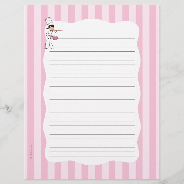 Koch Themed LIned Pages (Vorderseite)