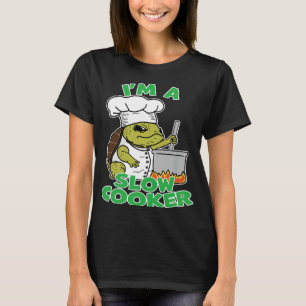 Koch Tortoise Turtle Vater Joke Pun Ich bin ein la T-Shirt