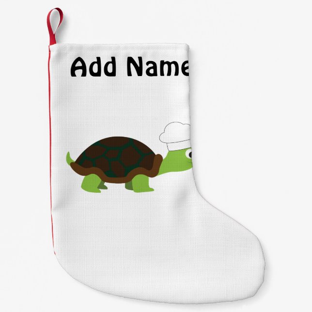 Koch Turtle Kleiner Weihnachtsstrumpf (Vorderseite)