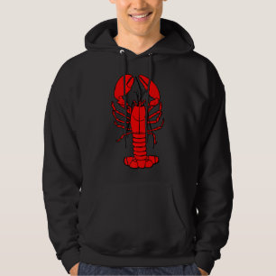 Koch und Hummer Cartoon Hummer Liebhaber Geschen Hoodie