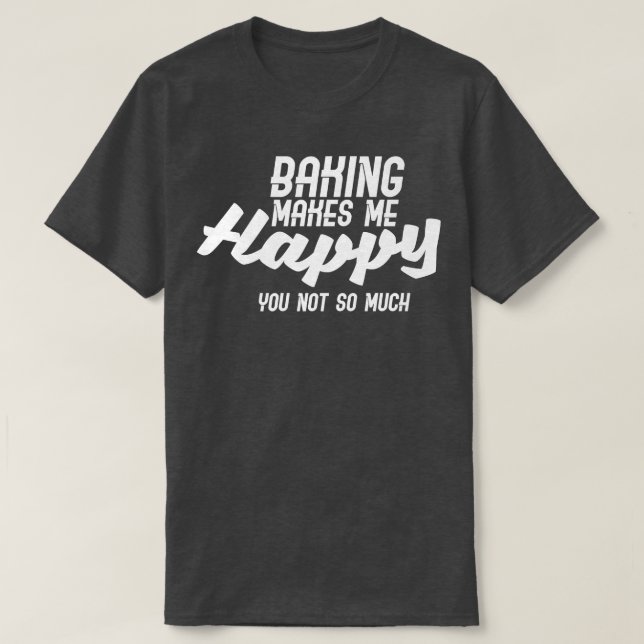Koch und Lebensmittel T-Shirt (Design vorne)
