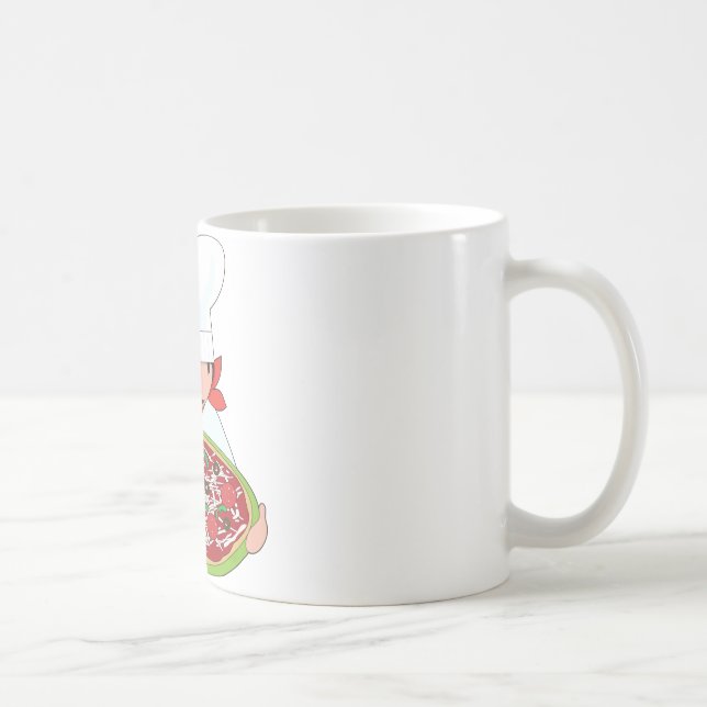 Koch und Pizza Tasse (Rechts)
