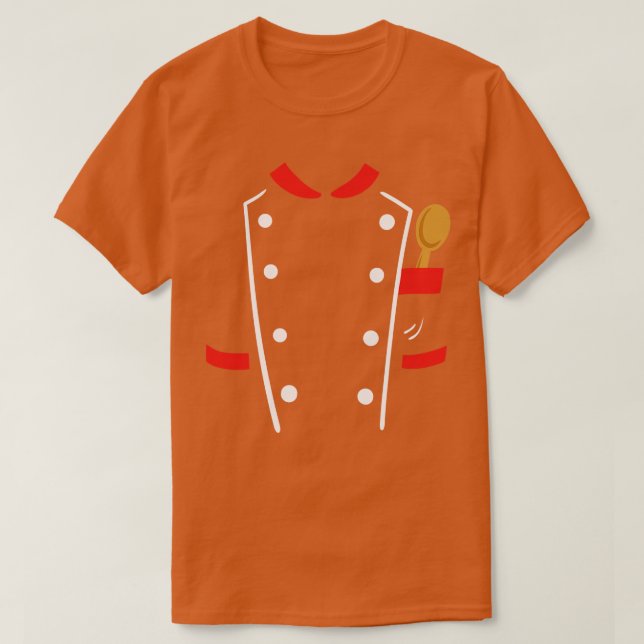 Koch Uniform Cook Cooking T-Shirt (Design vorne)