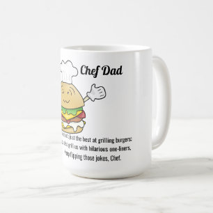Koch Vater Behielt diese Witzbäder-Tag Drehend Kaffeetasse