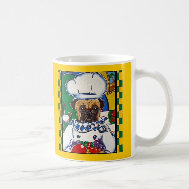 Koch von Seafood Mops Tasse (Rechts)