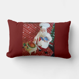 ""KOCH WEIHNACHTSMANN"" BOLSTERKISSEN LENDENKISSEN