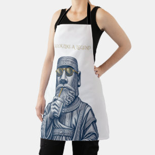 Koch wie ein Legende Vintage Art Küchenschürze Schürze