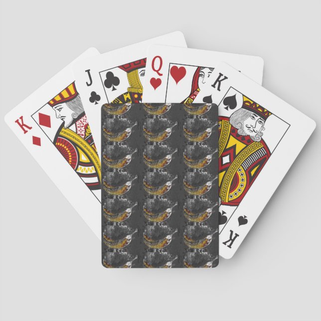Kochbananen-Ebene Spielkarten (Rückseite)