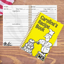 Kochbuch mit Cook Dekorationskuchen. Rezept Notizbuch