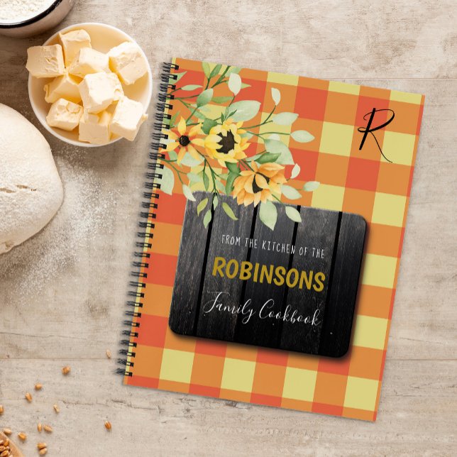 Kochbuch rustikale Kochzeitschrift Notizbuch (Von Creator hochgeladen)