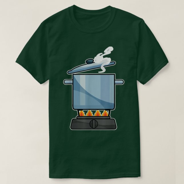 Kochdose für Fireplace T-Shirt (Design vorne)