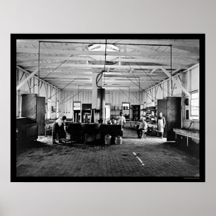 Köche an Soldiers Erholung in Alexandria, VA 1865 Poster