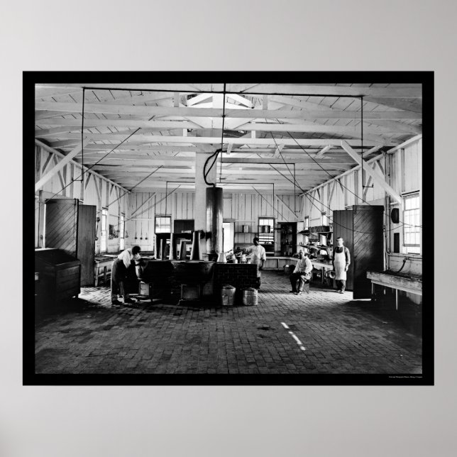 Köche an Soldiers Erholung in Alexandria, VA 1865 Poster (Vorne)