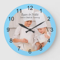 Köche in der Ausbildung der Wall-Uhr