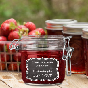 Kochecke mit LIEBE Aufkleber