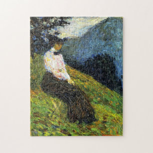 Kochel Gabriele Münter von Wassily Kandinsky Puzzle