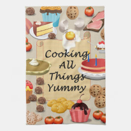 Kochen alles, Yummy Geschirrtuch
