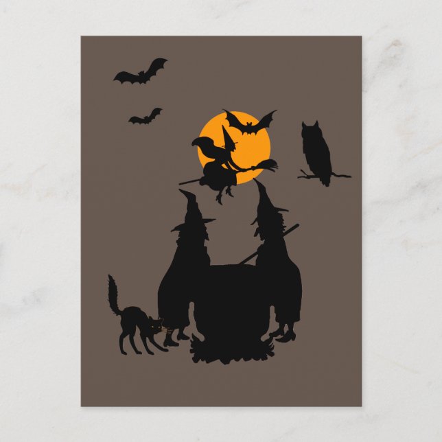 Kochen Brew für das beste Halloween-Party Postkarte (Vorderseite)