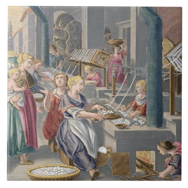 Kochen der Kokons, um das Chrysalids zu zerstören Fliese (Vorderseite)