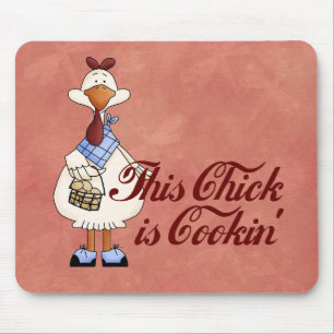 Kochen des Kükens Mousepad